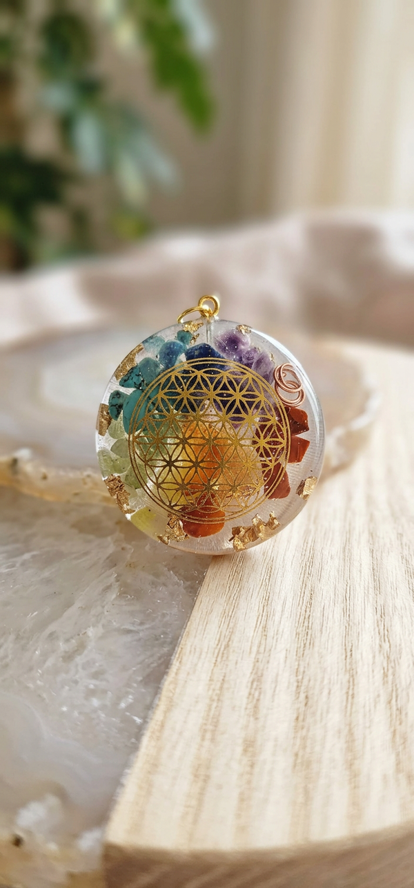 Pendentif 7 Chakras