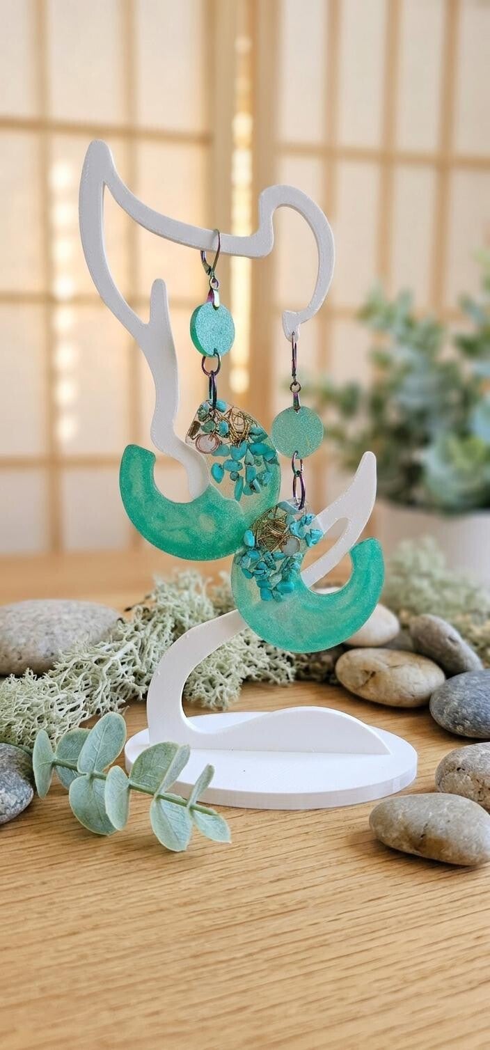 Boucles d’oreilles Turquoise