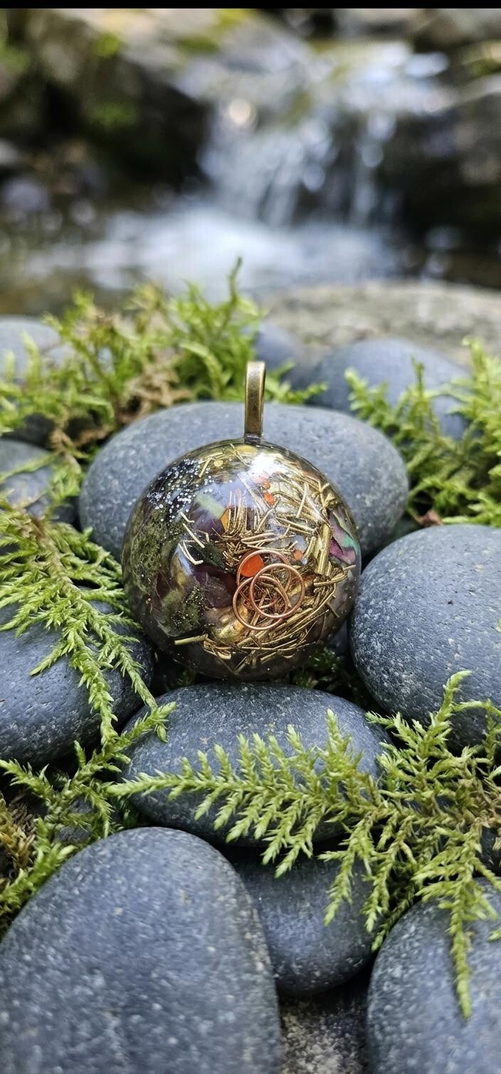 Pendentif en Jaspe Sang de Dragon