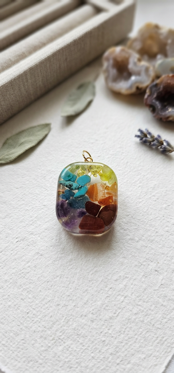 Pendentif 7 Chakras