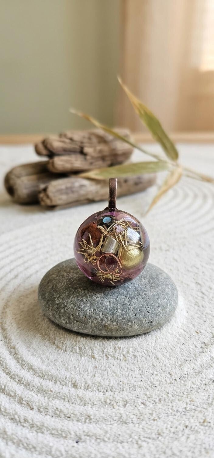 Pendentif en Rubis Brut