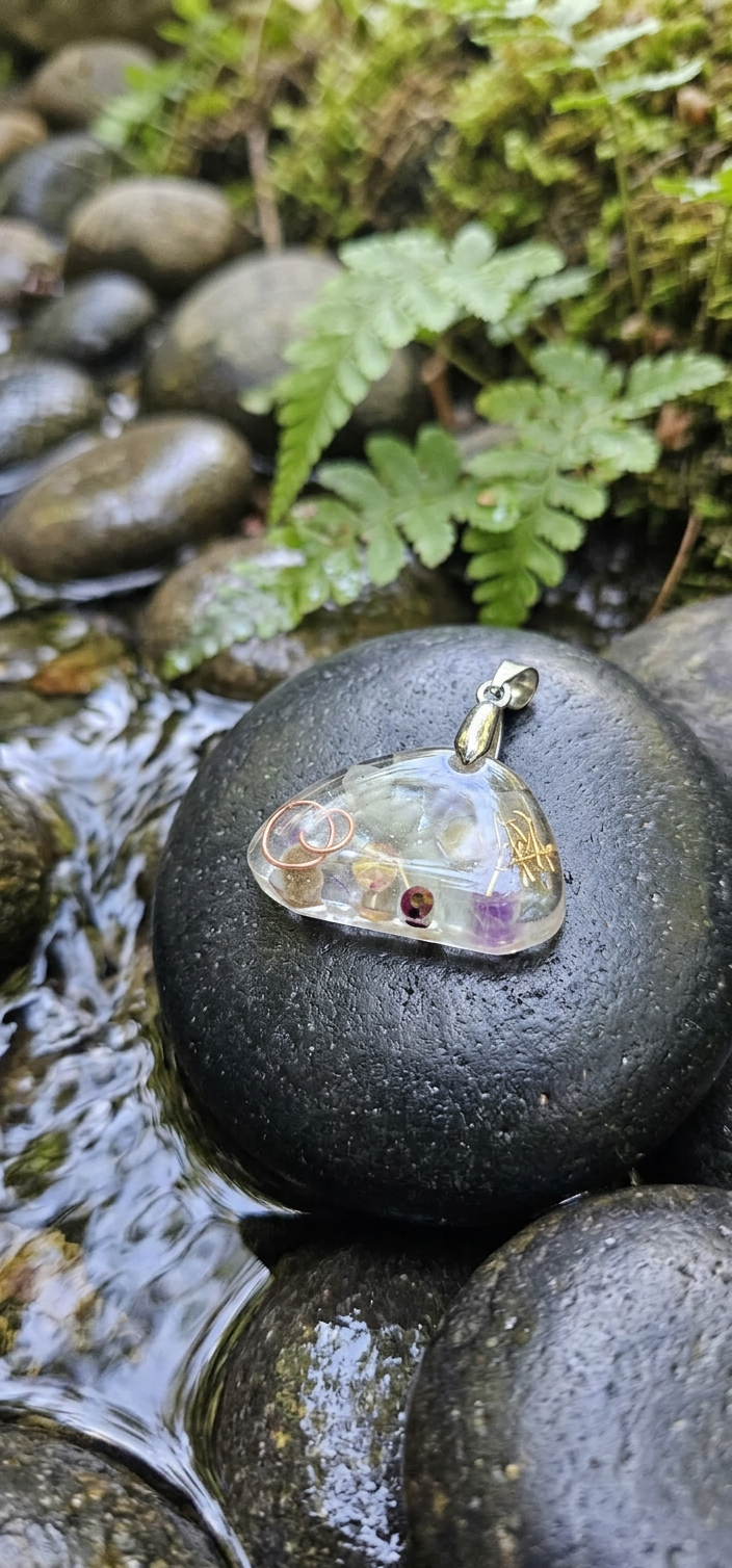 Pendentif en Fluorine