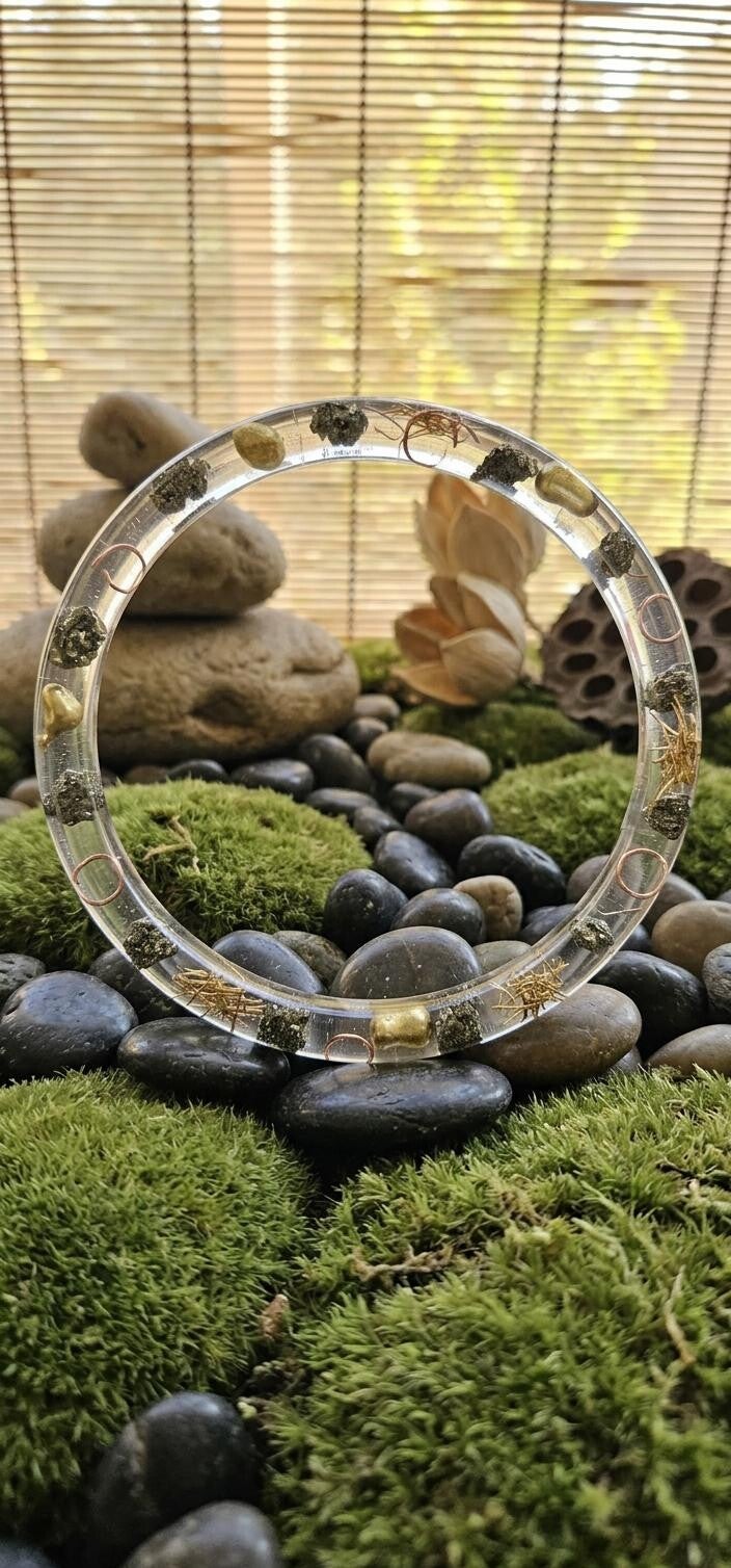 Bracelet en Pyrite