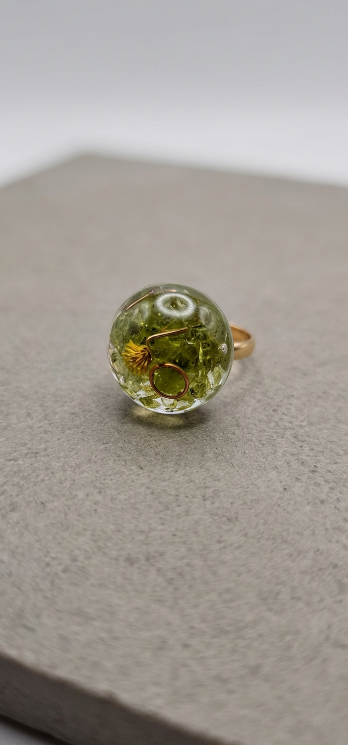 Bague en Péridot