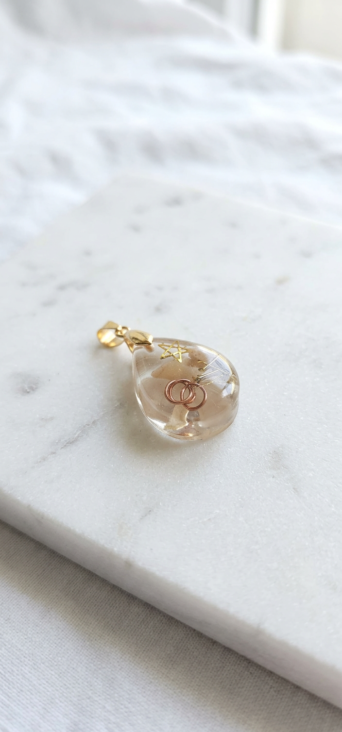 Pendentif en Pierre de Lune