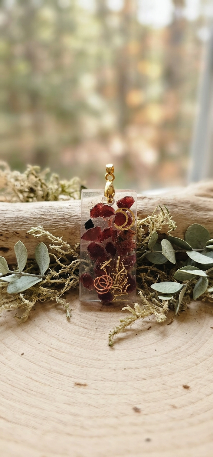 Pendentif en Grenat