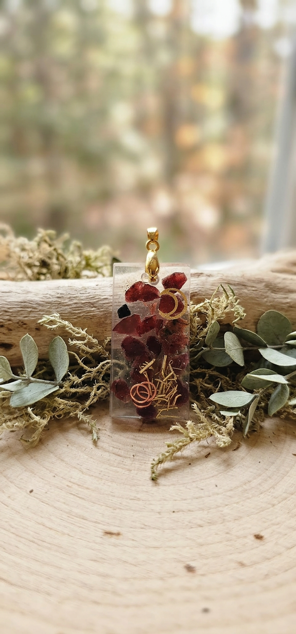 Pendentif en Grenat