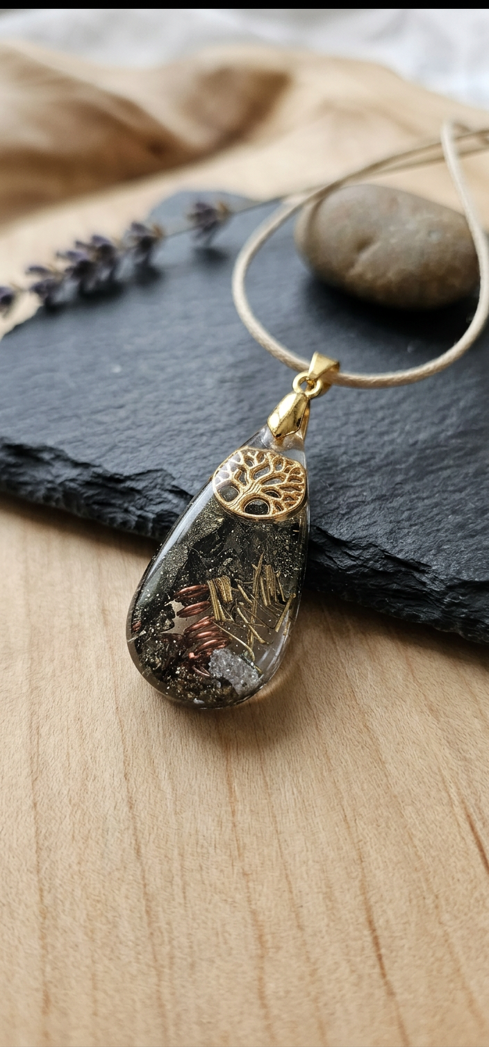 Pendentif en Pyrite