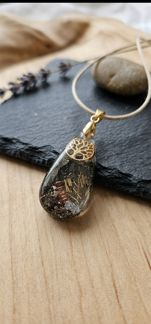 Pendentif en Pyrite