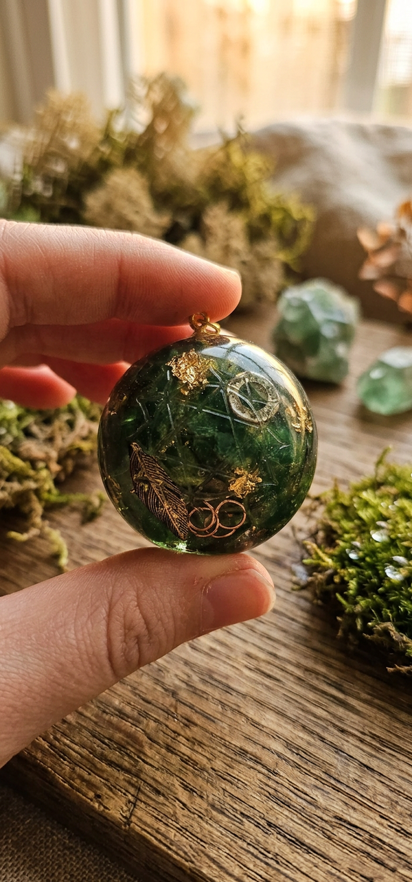 Pendentif en Aventurine