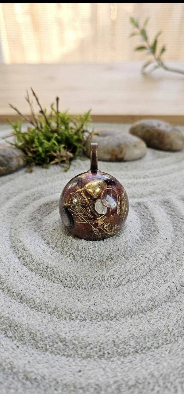Pendentif en Rubis Brut