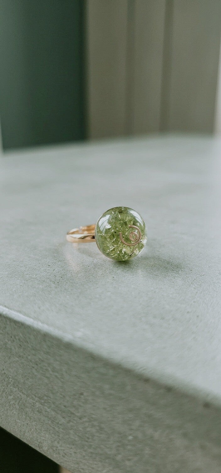 Bague en Péridot