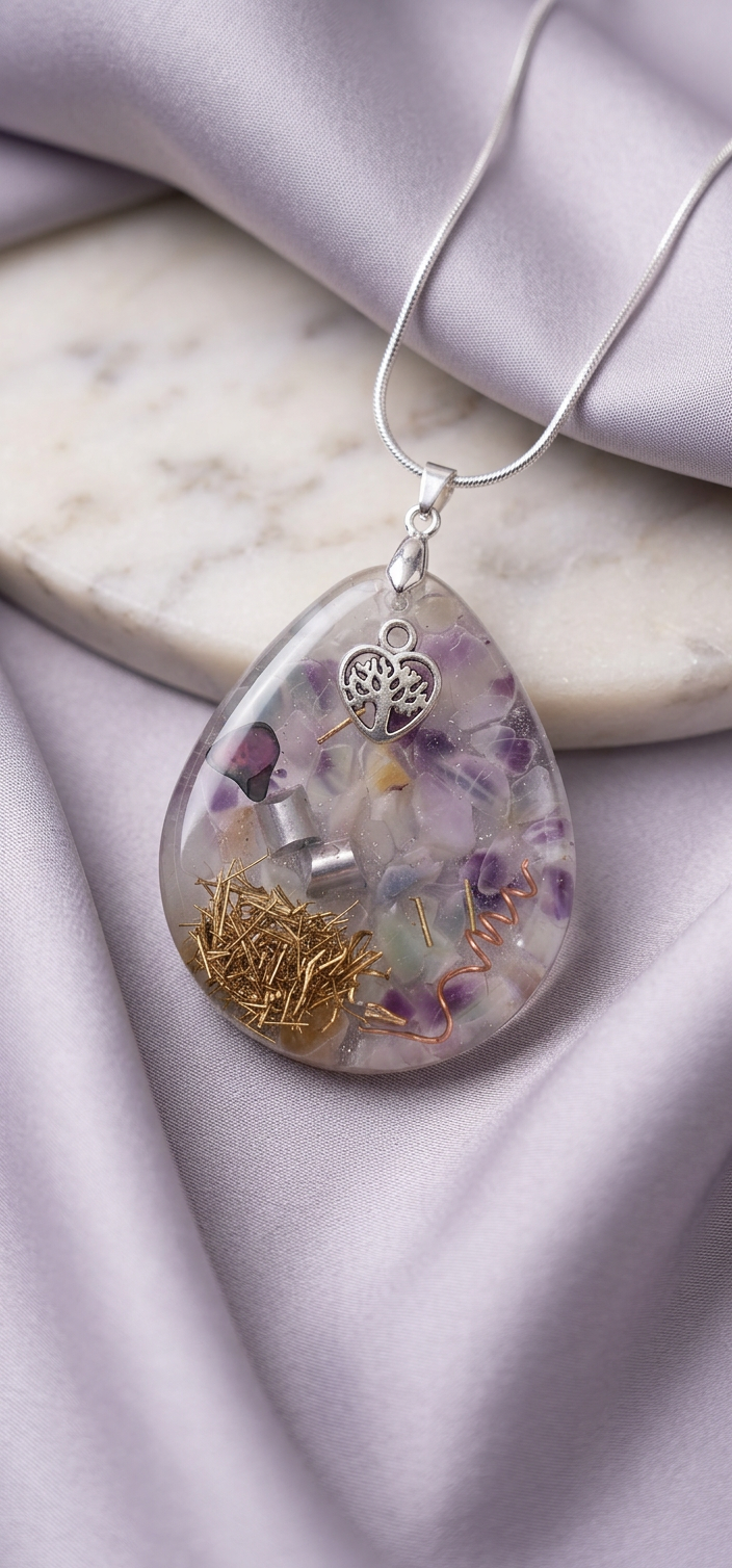 Pendentif en Fluorine