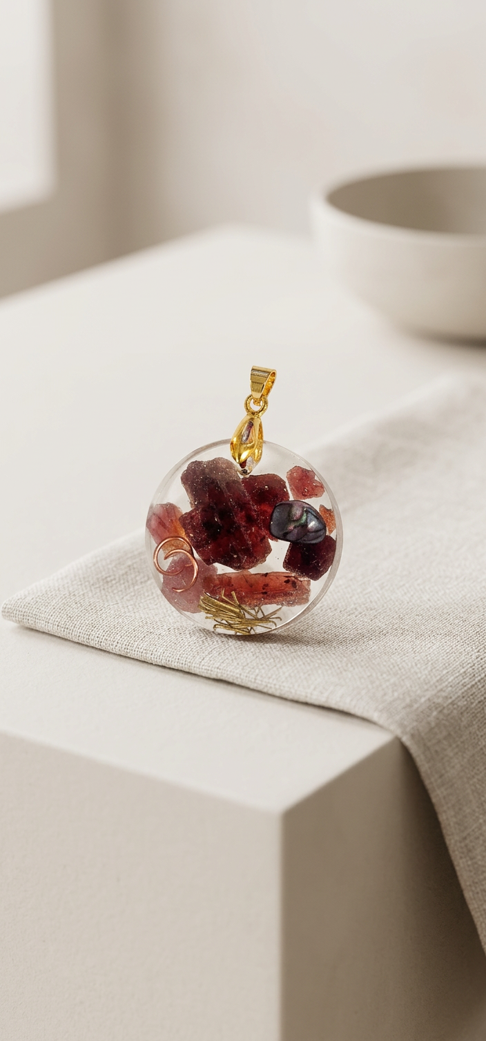 Pendentif en Grenat