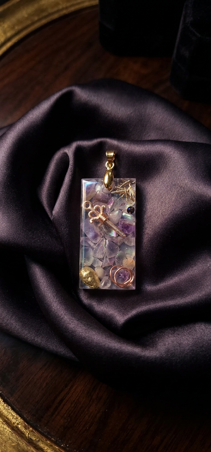 Pendentif en Fluorine