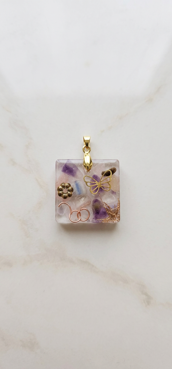 Pendentif en Fluorine
