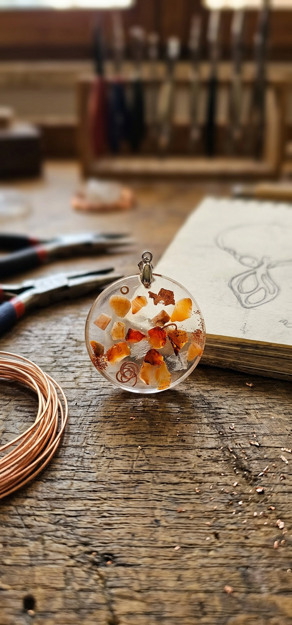 Pendentif en Cornaline