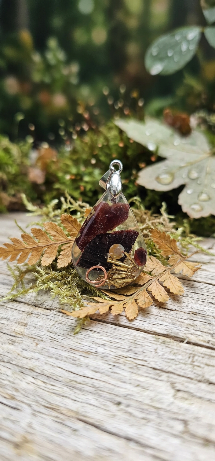 Pendentif en Grenat