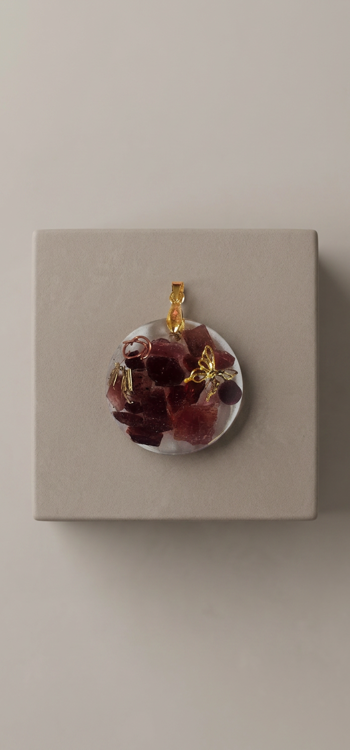 Pendentif en Grenat