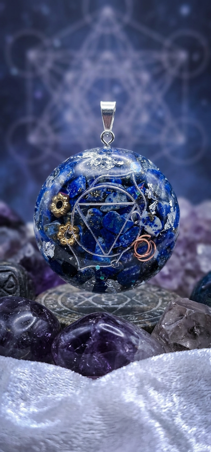 Pendentif en Lapis-lazuli
