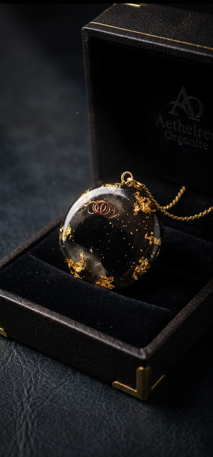 Pendentif en Obsidienne