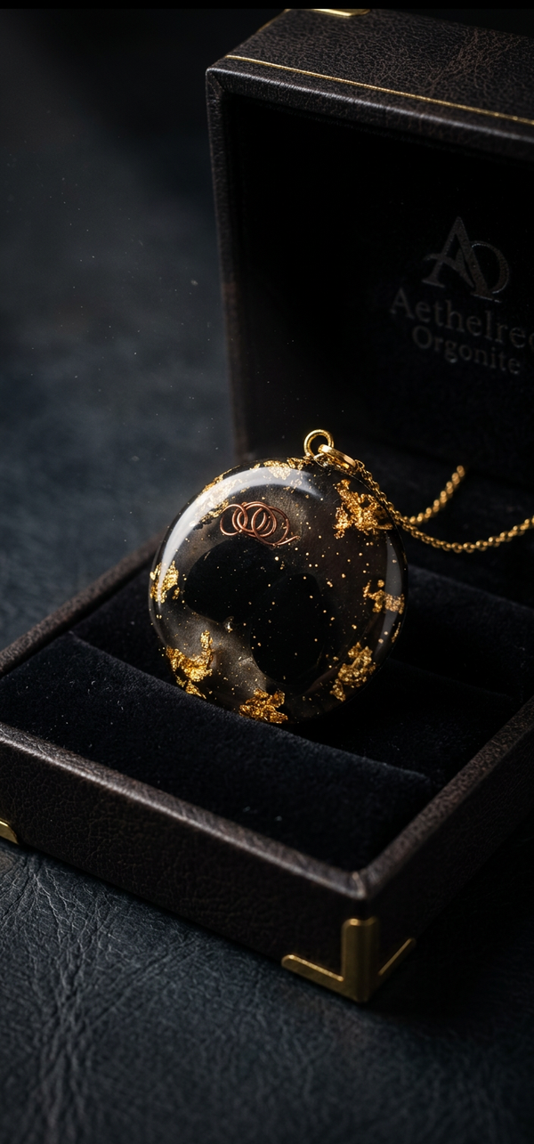 Pendentif en Obsidienne