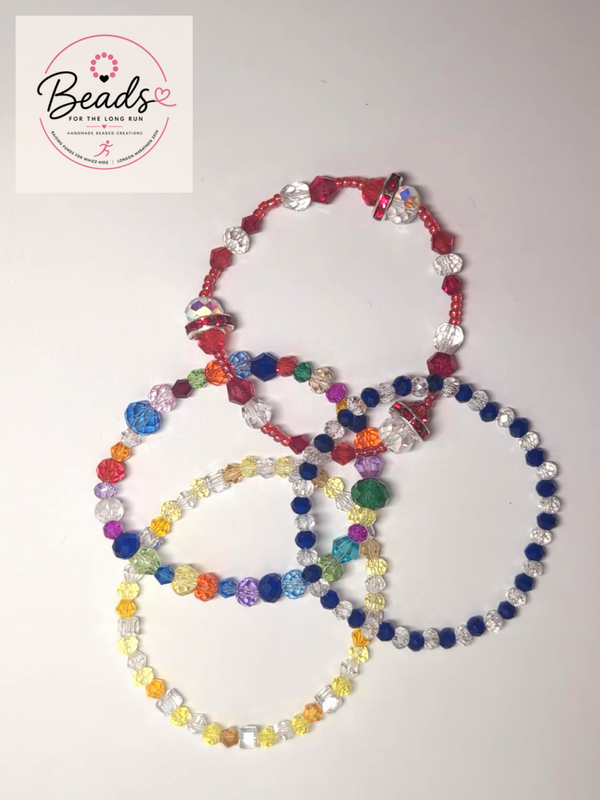 Colourful bracelet bundle for 4