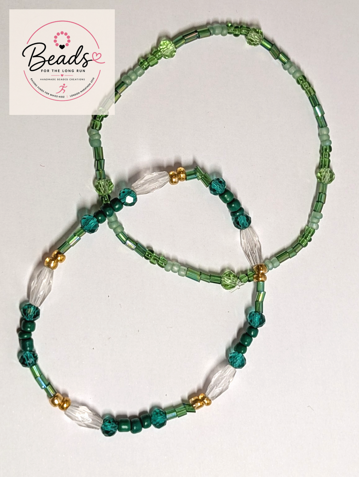 Multicolour bracelet bundle for 2