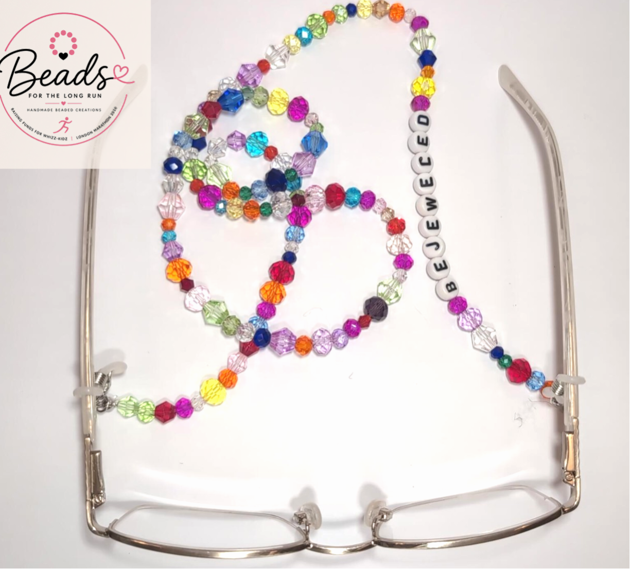Crystal glasses chains