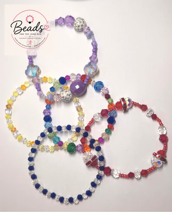 Colourful bracelet bundle for 5