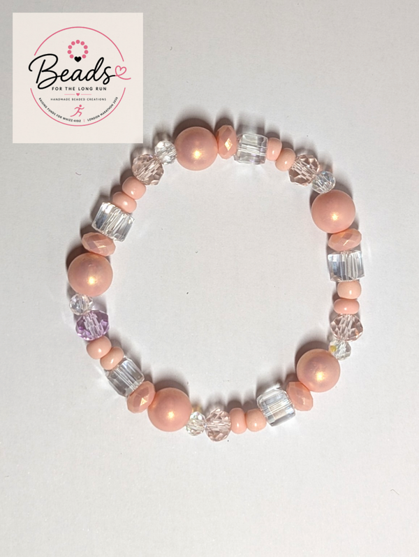 Colourful beaded bracelet