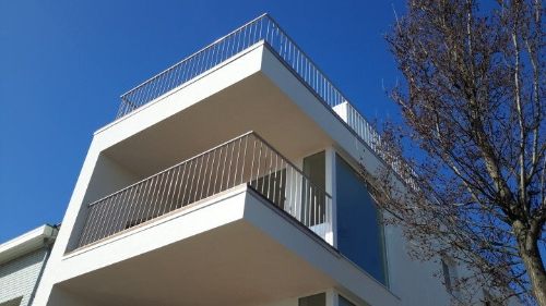 Inox balustrade