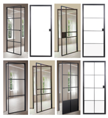 Stalen deuren met standaardmaten