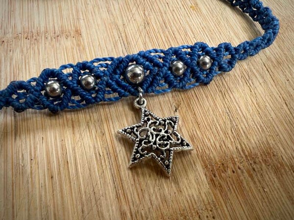 Collier « blue stars »
