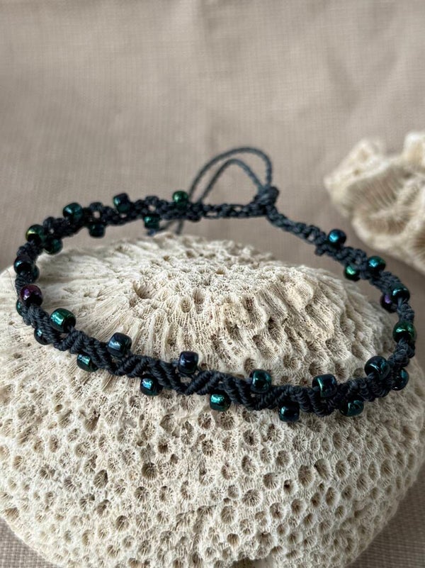 Bracelet cheville « Brume Nomade »