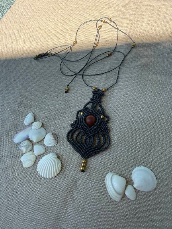 Collier long « Ancrage nomade »