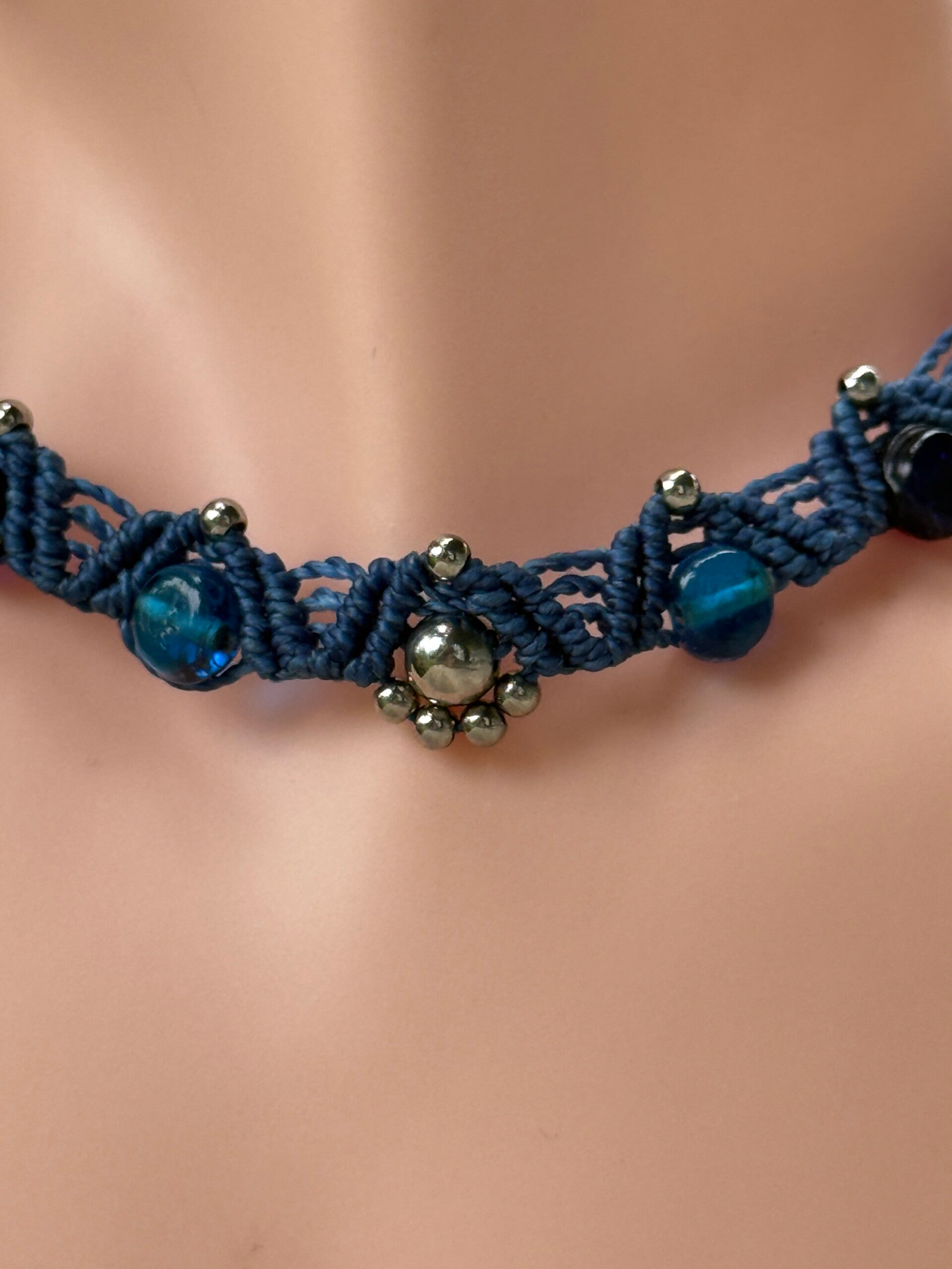 Collier - « Nuance de bleu »
