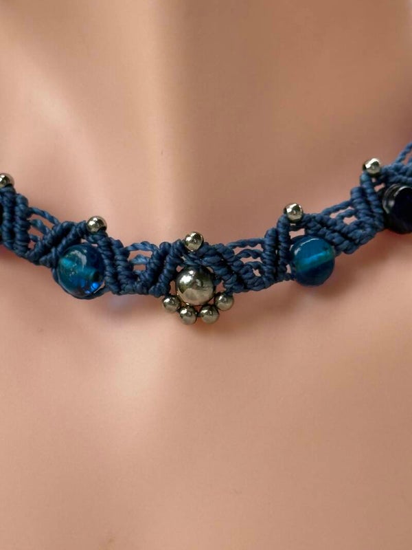Collier - « Nuance de bleu »