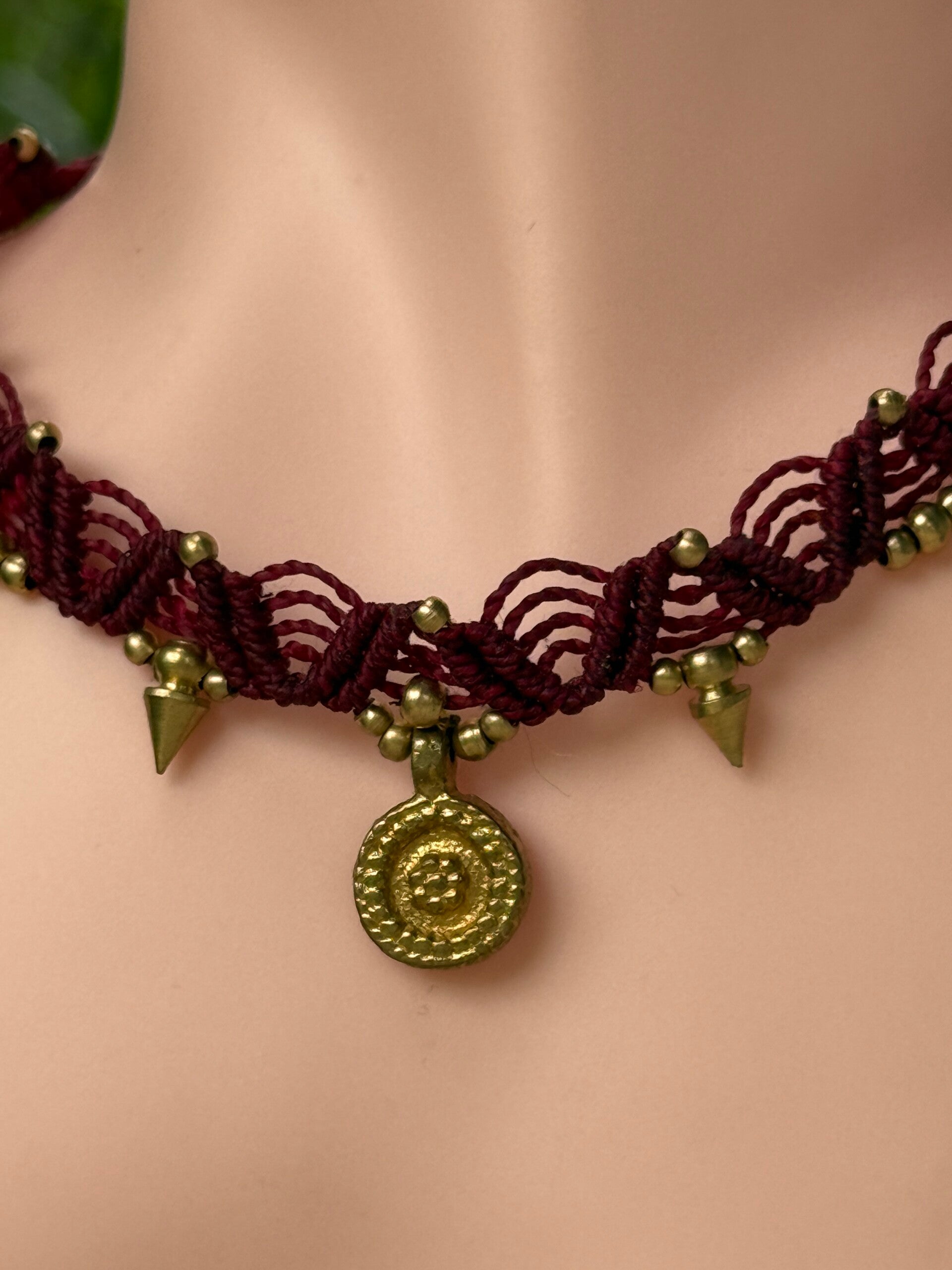 Collier « Solstice doré »