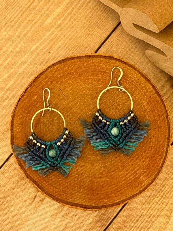 Boucles d’oreilles « Ailes de l’Océan »