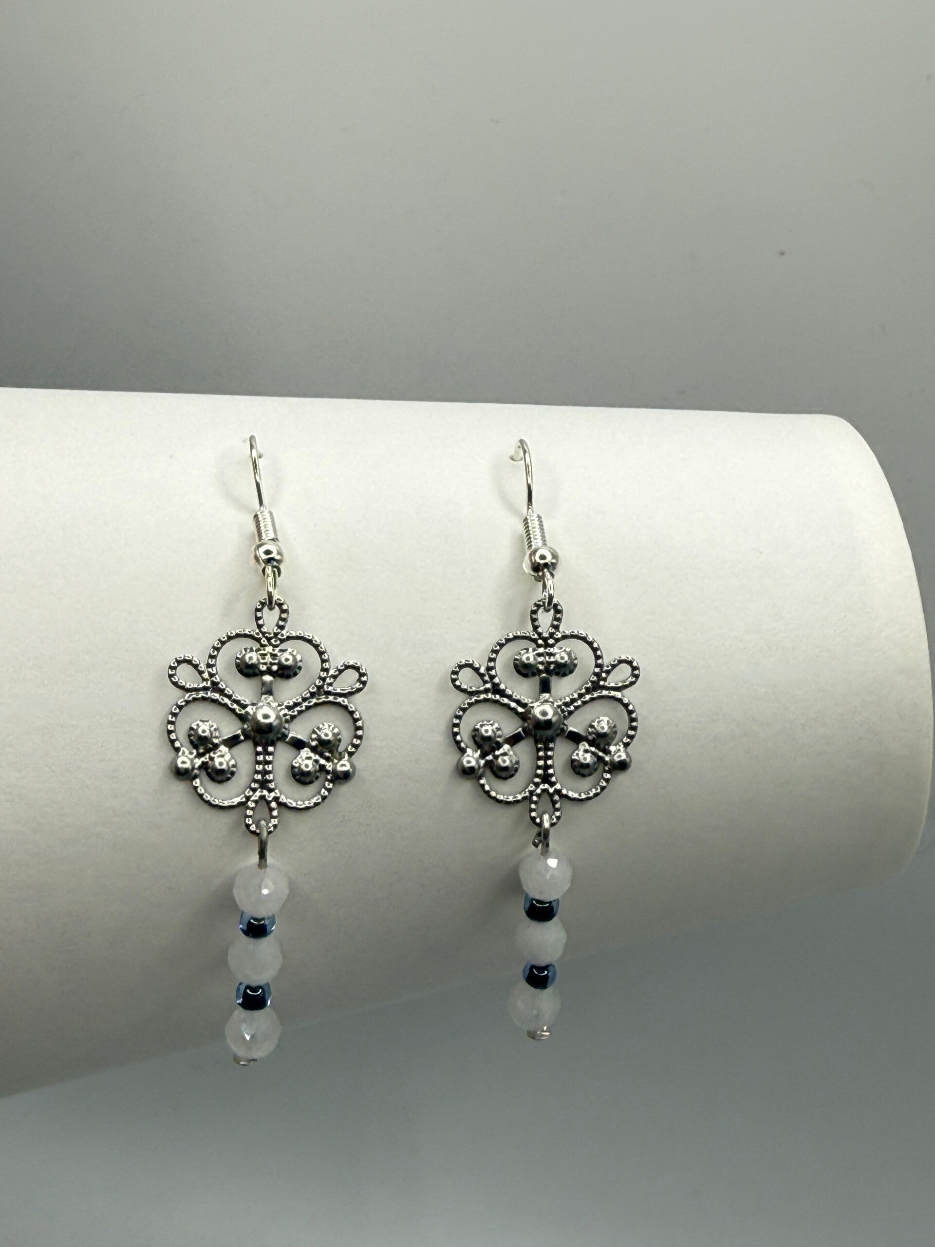 Boucles d’oreilles « Cœur nomade »