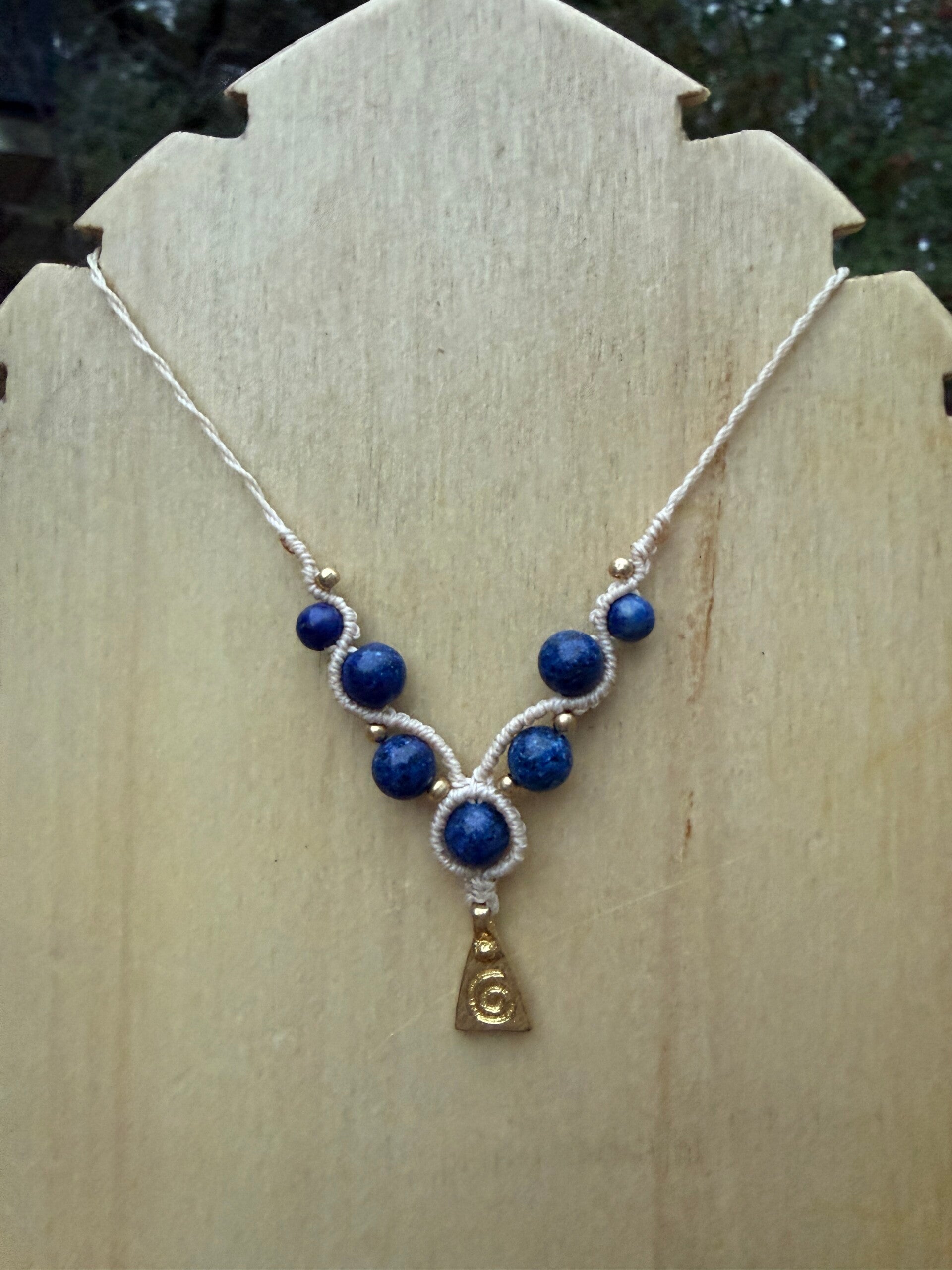 Collier « Âme bleue »