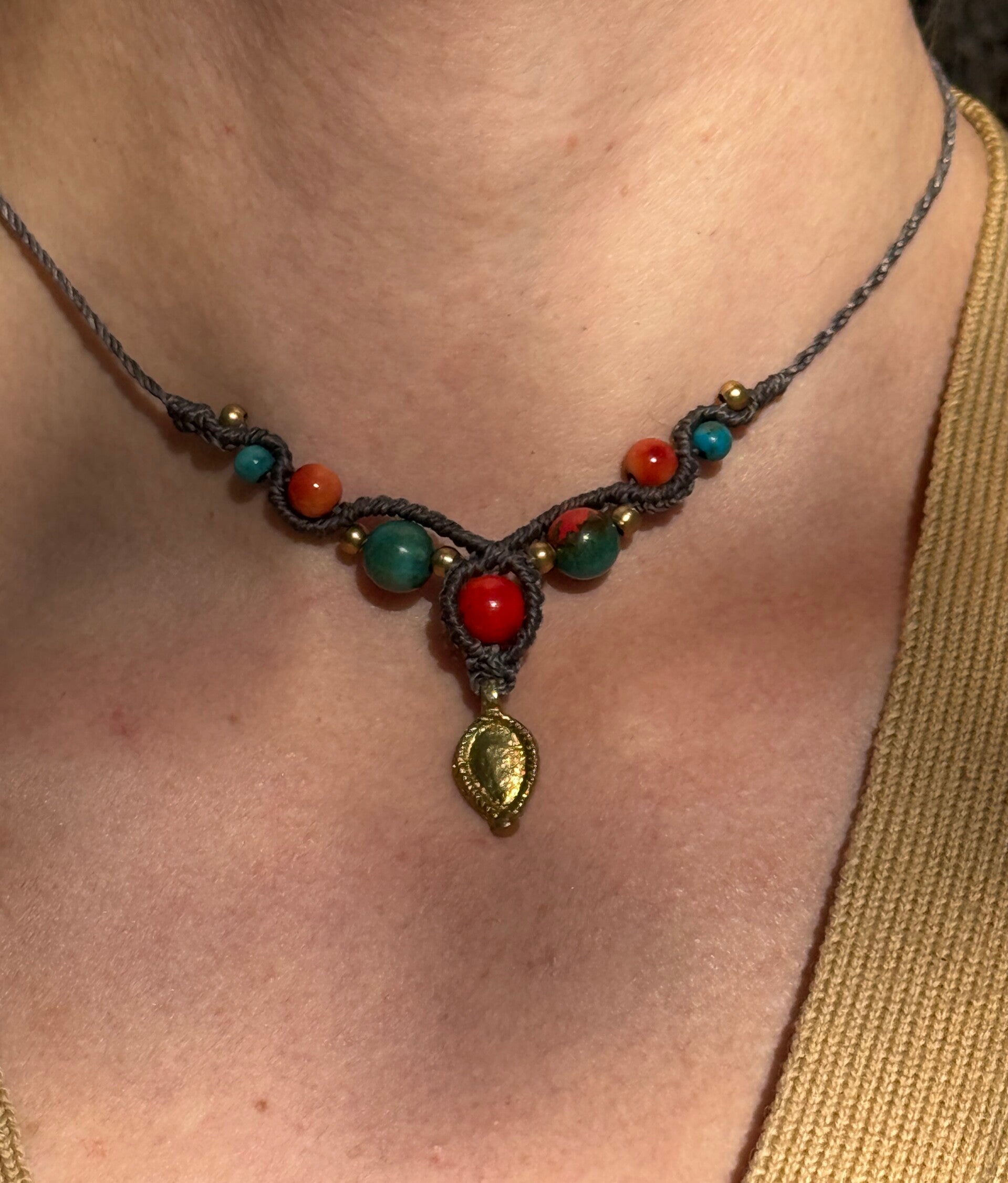 Collier « souffle nomade »