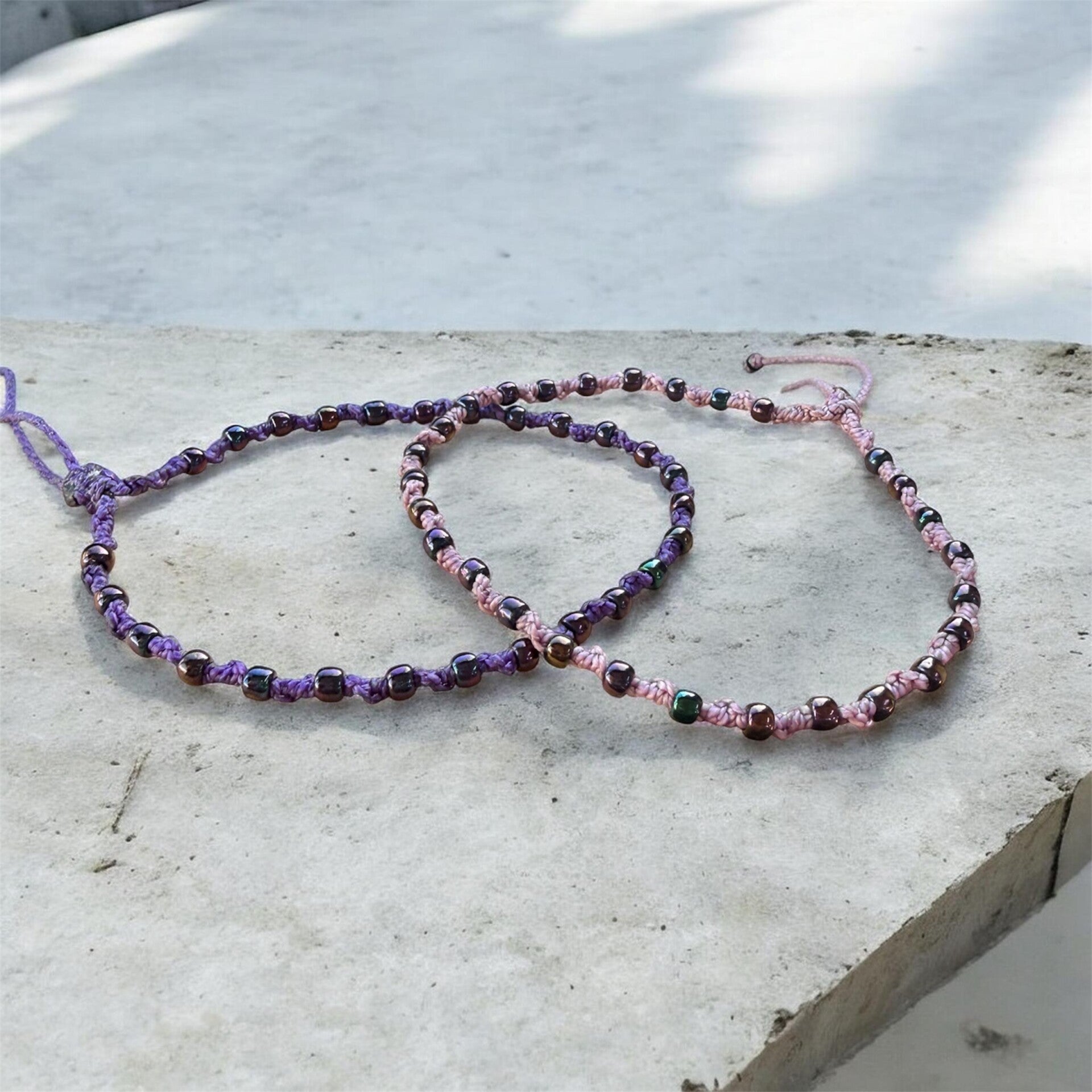 Bracelets cheville « Douceur Nomade »