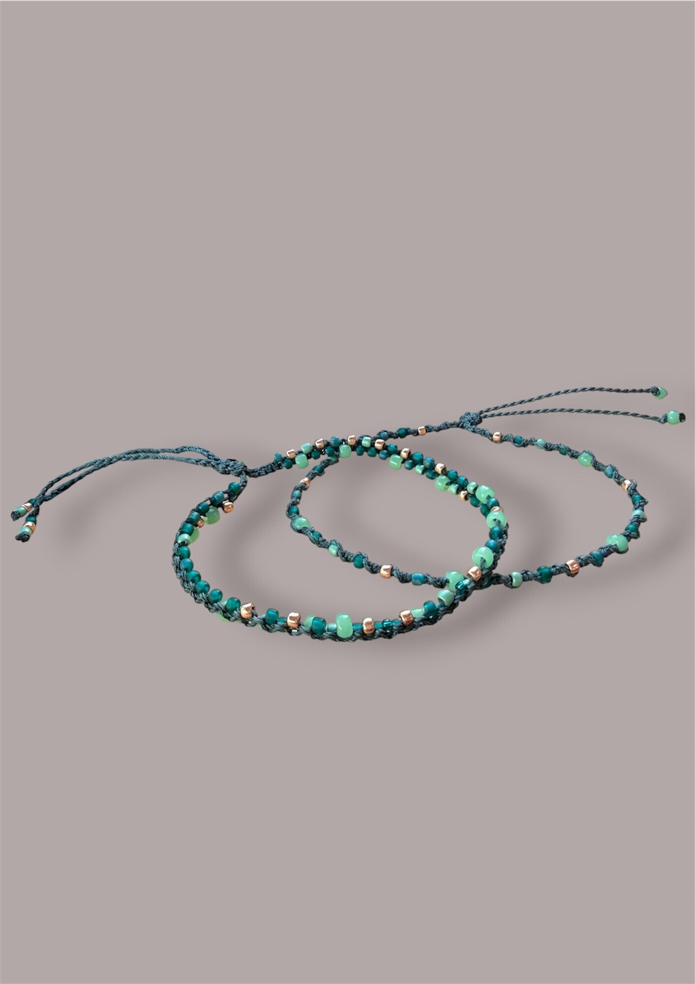 Bracelets cheville « Rivage Nomade »