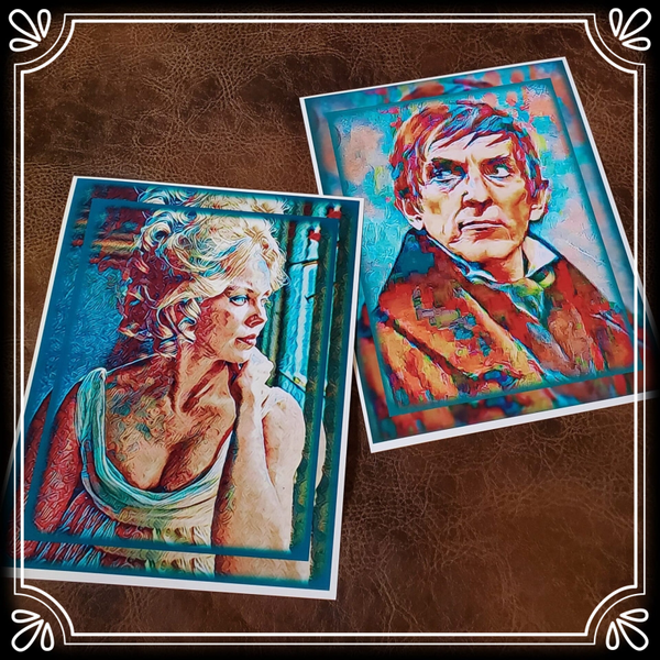 Dark Shadows Cast, Collinwood and Old House Portraits