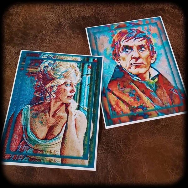 Dark Shadows Cast, Collinwood and Old House Portraits