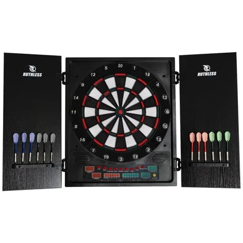 Cible RUHLESS R500 avec armoire et fléchettes