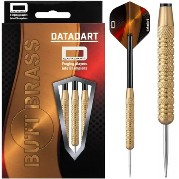 Dardart Crosse en laiton - Pointe en acier - Moletée 18gr