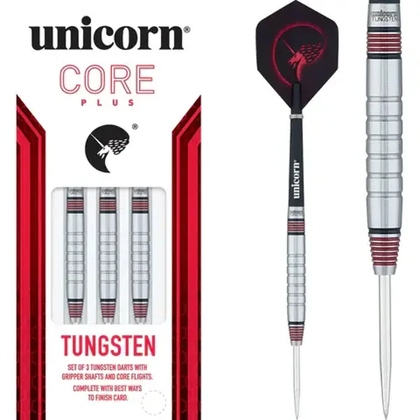 Unicorn Core Plus Win Darts - Steel Tip - Style 2 - Anneaux